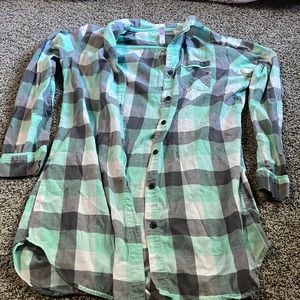Long sleeved flannel